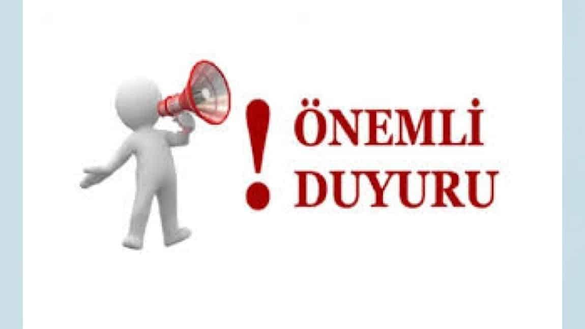 2024-2025 Eğitim Öğretim Yılı 1.Dönem Sonu İş ve İşlemleri
